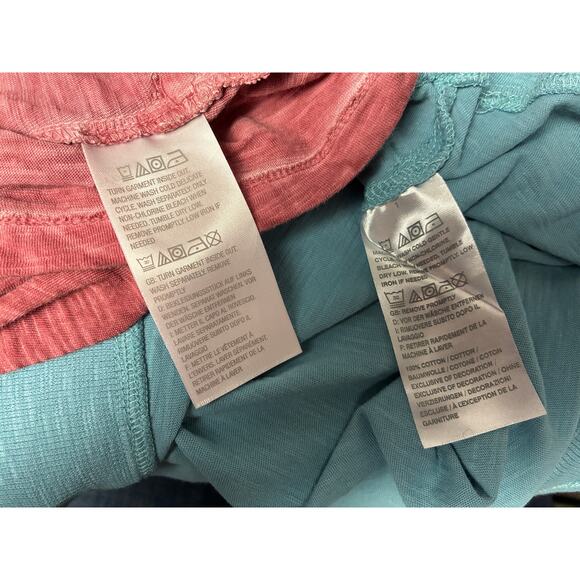 Lot of 2 Logo by Lori Goldstein Tunic Tops Womens 3X Blue Purple Pockets - Picture 8 of 10